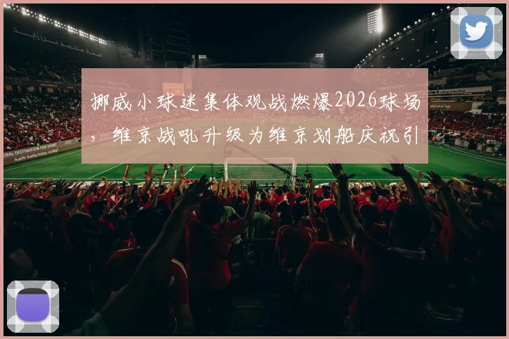 挪威小球迷集体观战燃爆2026球场，维京战吼升级为维京划船庆祝引发全球模仿潮